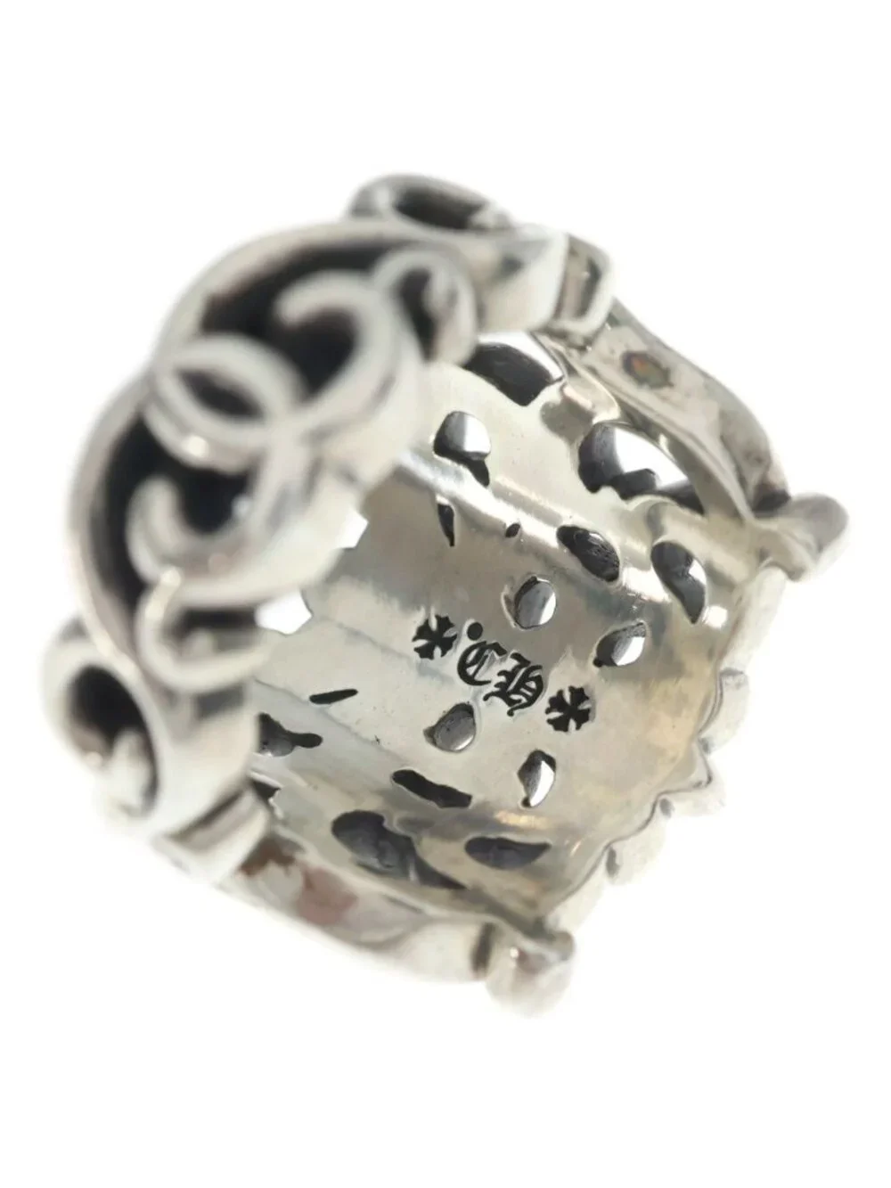 Chrome Hearts Rng Wrap Butterfly Ring Silver